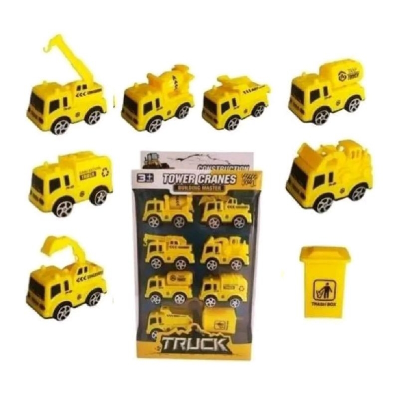 Brinquedo: 1ps ,kit 8 carro,clcletas variculo fricção