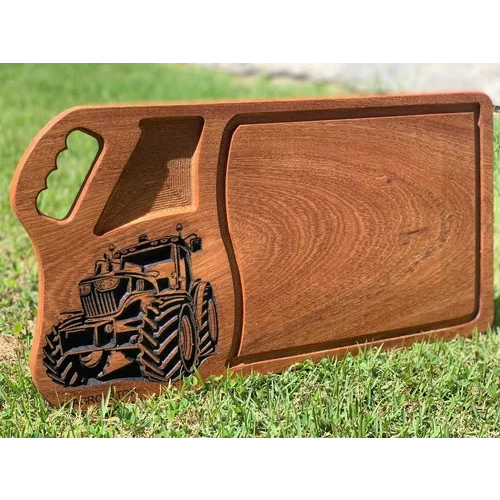 Tábua De Carne Agro Trator, Tábua De Churrasco Agro P015