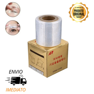 Rolo Plástico Filme Para Sobrancelha Micropigmentação Tatto Cílios em Oferta na Shopee