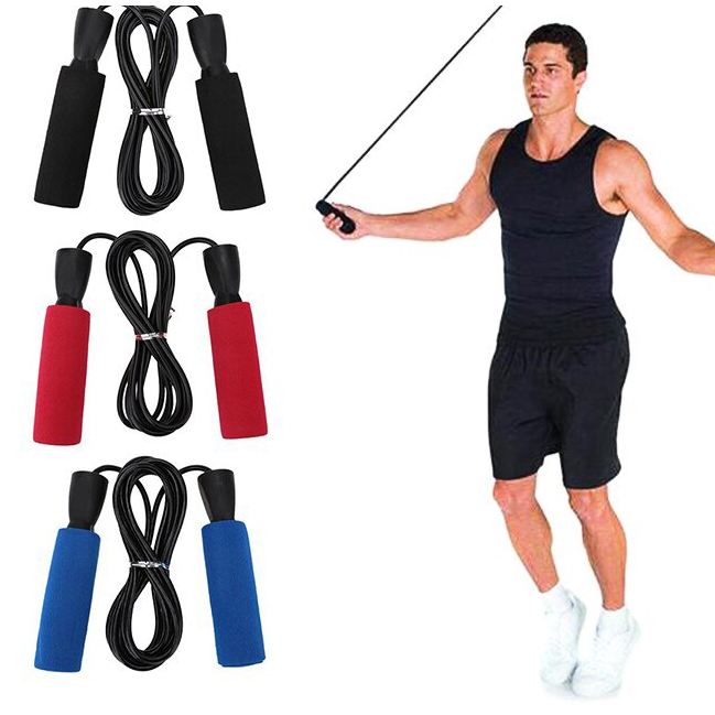 Corda de Pular Profissional Ajustável de PVC C/ ROLAMENTO em Oferta na Shopee