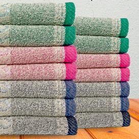Kit 15 Toalhas Banho Casa Hotel Pousada 1,40 x 70 Cm Queima Estoque