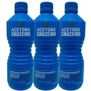 Cod. 21 Kit Manicure 03 Acetona Cruzeiro 500ml
