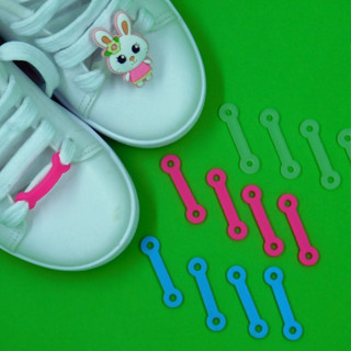 Adaptador de Cadarço Para Tênis Emborrachado - 6 Pares