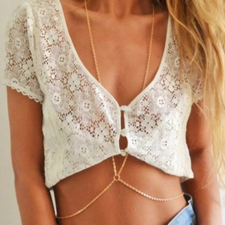 Body chain corrente corporal feminina