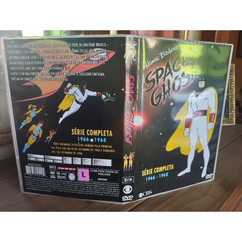 Dvd Space Ghost Série Completa Dub