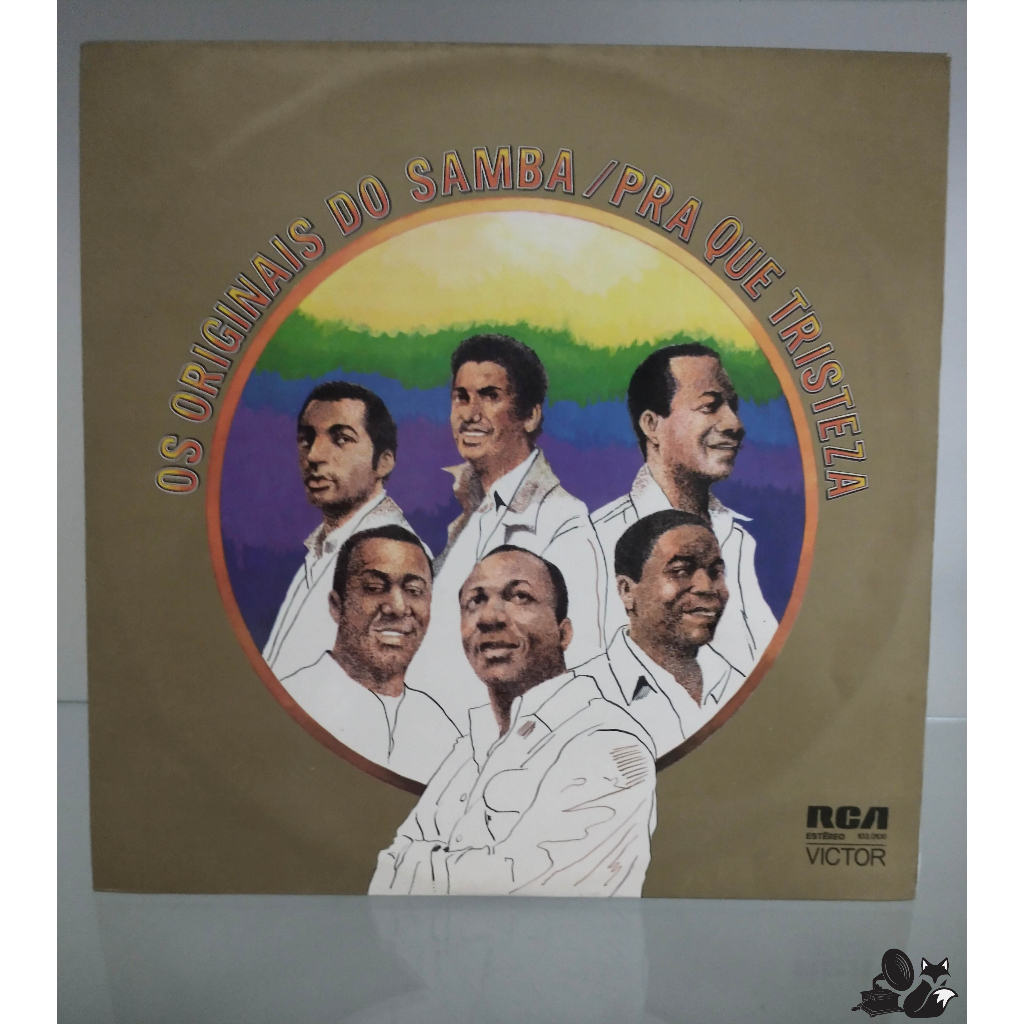 LP Disco Vinil - Os Originais do Samba - Pra que tristeza