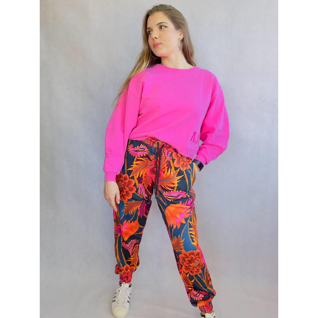Moletom Animale Jeans Pink