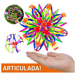 Bola Magica Maluca Divertida Expansível Abre E Fecha Ao Lançar Expansiva Anti stress Retrátil Brinquedo Criança