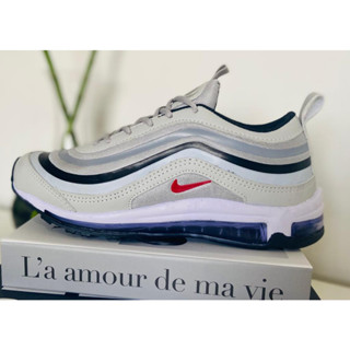 Tênis air max 97, masculino e feminino, confortável, caminhada e esportes, promoção