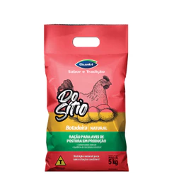 Ração Botadeira Do Sìtio Guabi Natural Galinha Aves de Postura 5kg