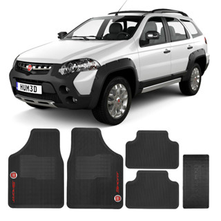 Jogo Tapete de Borracha automotivo fiat Palio Weekend