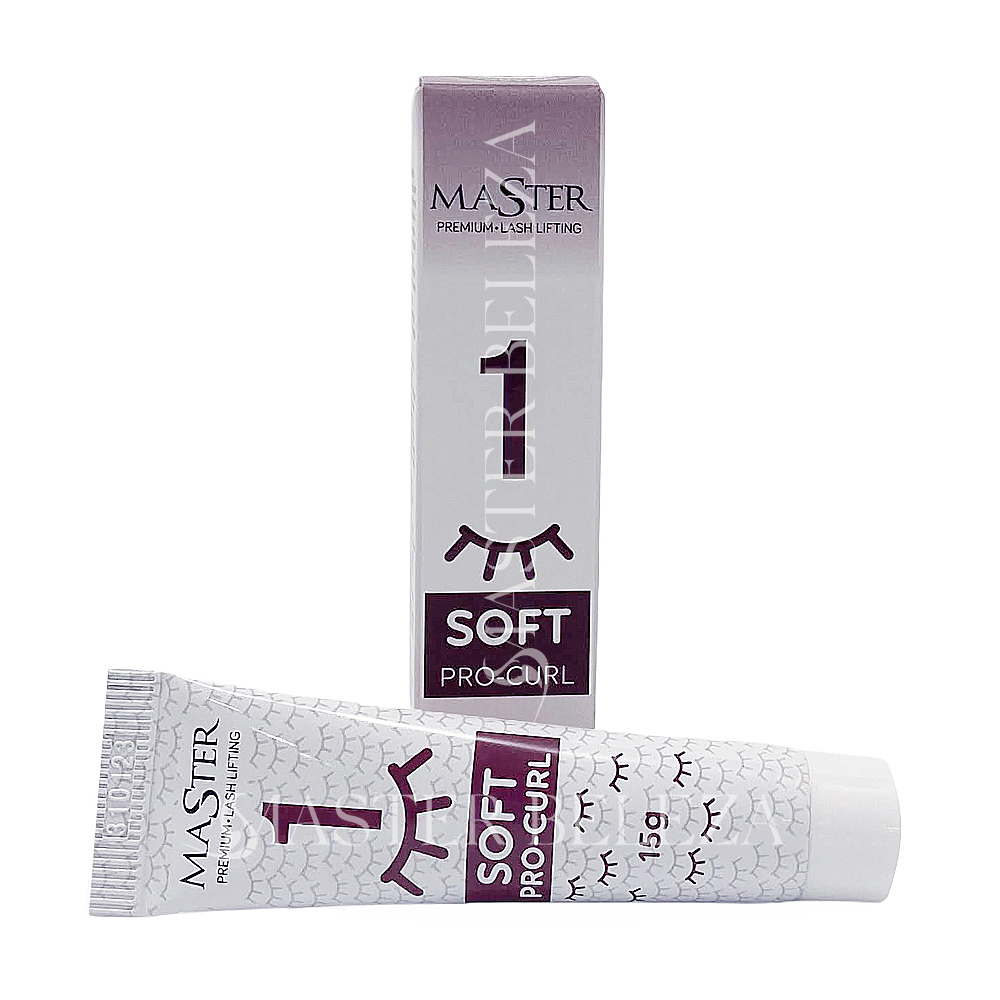 Passo 1  Lash Lifting Master Soft  Pro Curl Profissional 15g