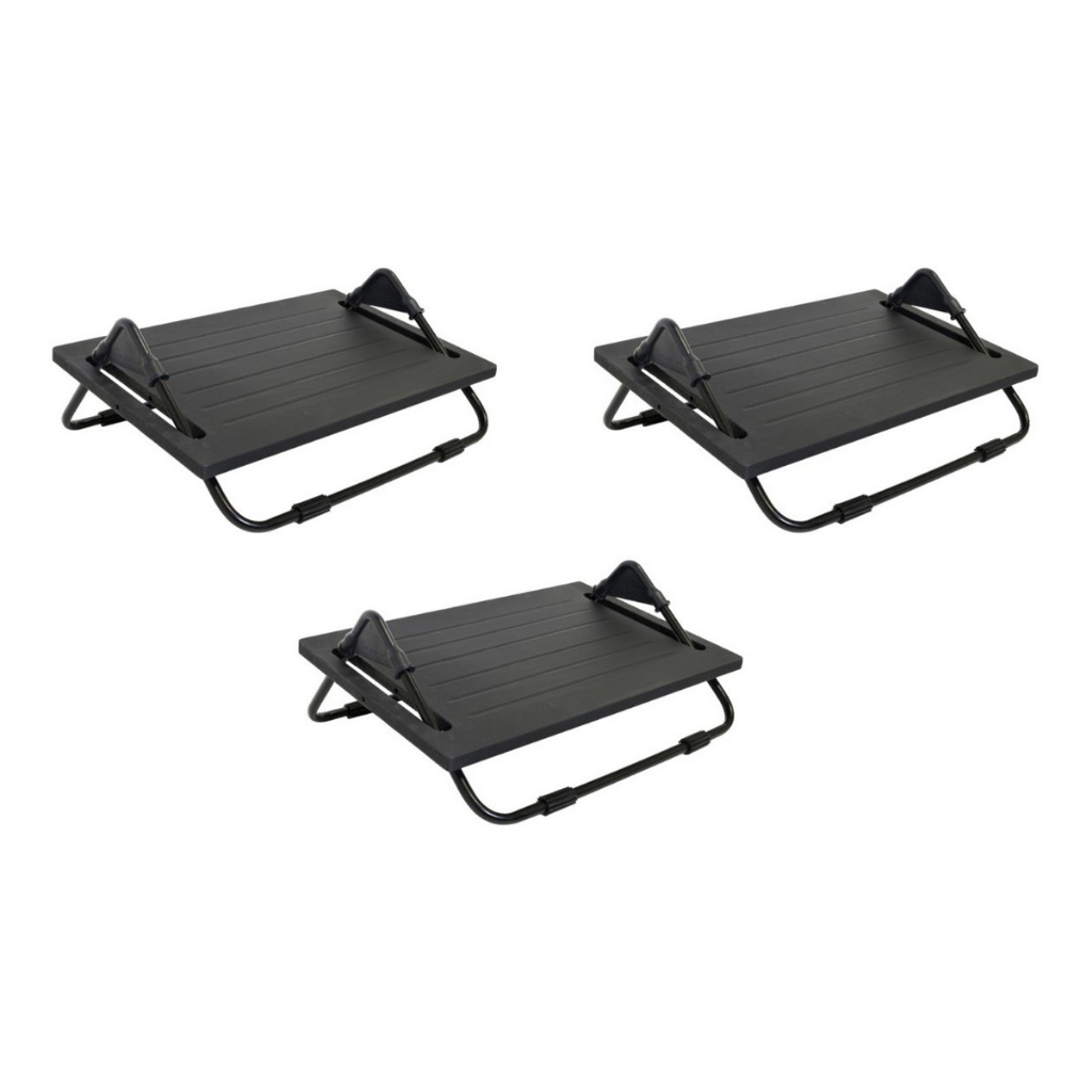 Apoio De Pé Ergonomico Kit 3 Apoio Para Os Pés Suporte