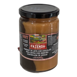 Fondant De Leite Com Chocolate Diet Zero Açúcar 440g