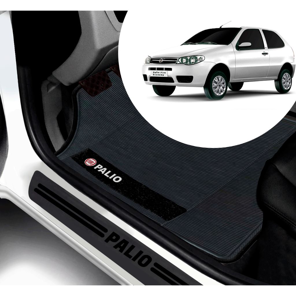Kit Tapete E Soleira De Porta Fiat Palio