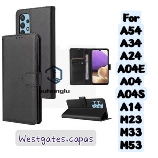 Capa Carteira compativel para Samsung A54 A34 A24 A04E A04 A04S A14 M23 M33 M53