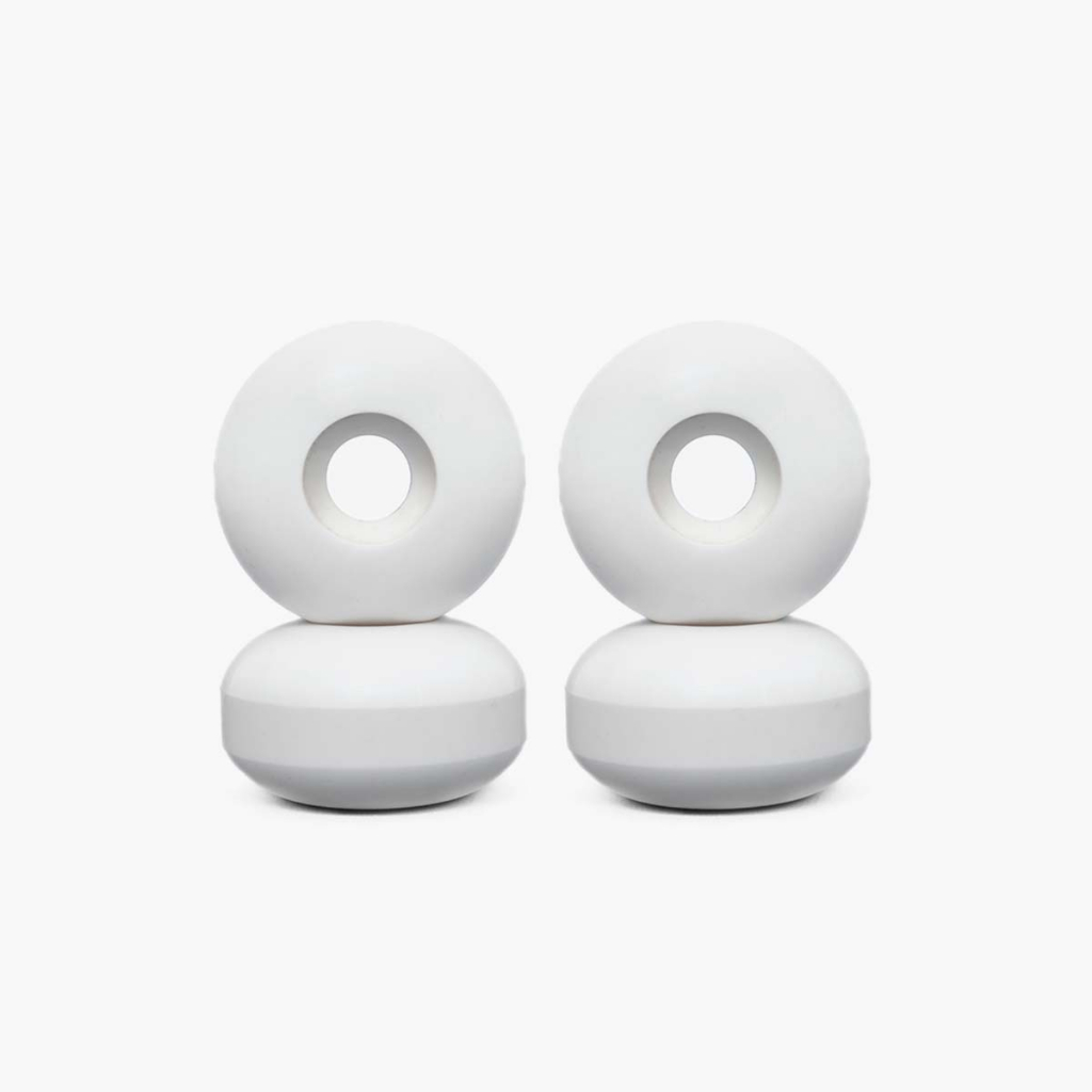 Roda Skate Street 53mm 99a Blank Branca Importada