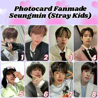 Photocard Seungmin Stray Kids - Selca Fanmade