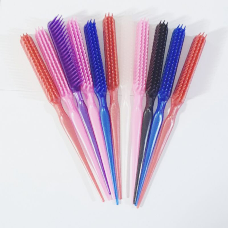kit Pente Três Fileiras com 6/12 unidades pente para os cabelos