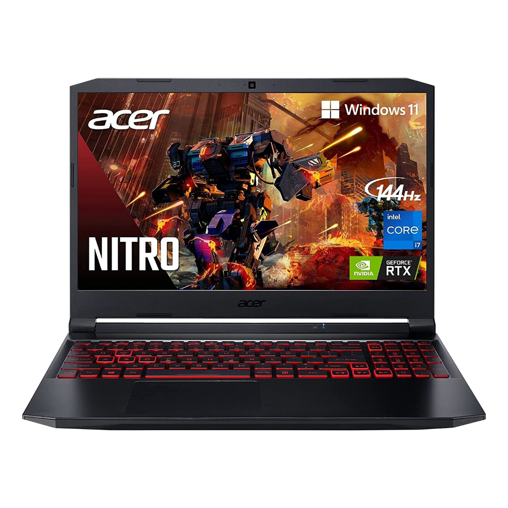 Leve sua experiência gamer a novas alturas com o incrível Notebook Gamer Acer Nitro 5 AN515-57-79TD! Intel Core i7 11800, 8GB de RAM, 512GB SSD, tela Full HD de 15.6" e RTX 3050TI 4GB. Disponível agora na Shopee!