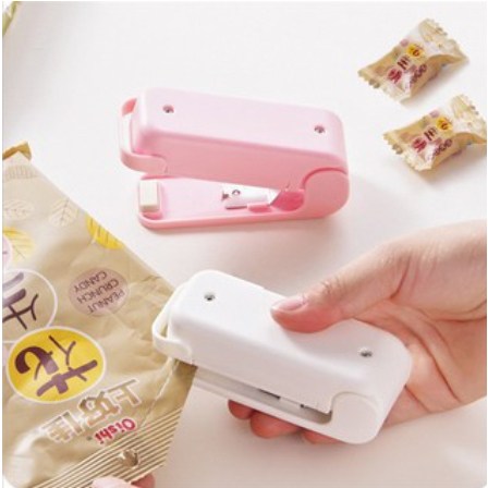 Máquina Portátil Seladora Plástico Para Cozinha Veda Comidas E Legumes Promoção