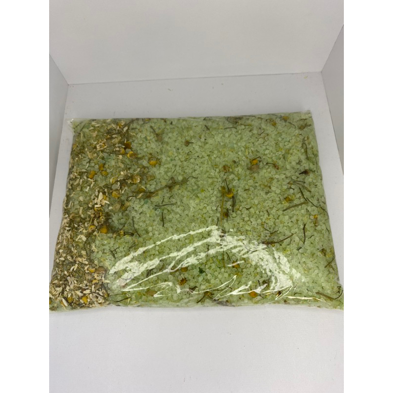 Escalda Pés 1kg Alfazema c/ Capim Limão + Ervas
