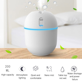 200ml Umidificador Atomizador De Ar Doméstico Aparelho Purificador De Ar Difusor Portátil em Oferta na Shopee