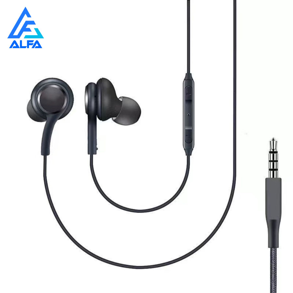 Fone de Ouvido Earphones Stereo P2 Com Microfone Para S10, S9, S8, S7 e Android em Oferta na Shopee
