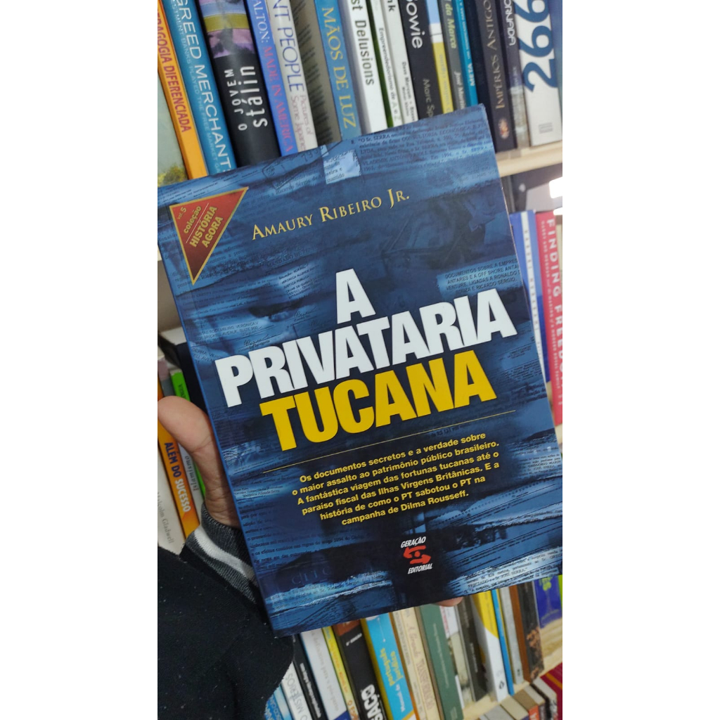 A privataria tucana livros de Capa comum Autor Amaury Ribeiro JR.