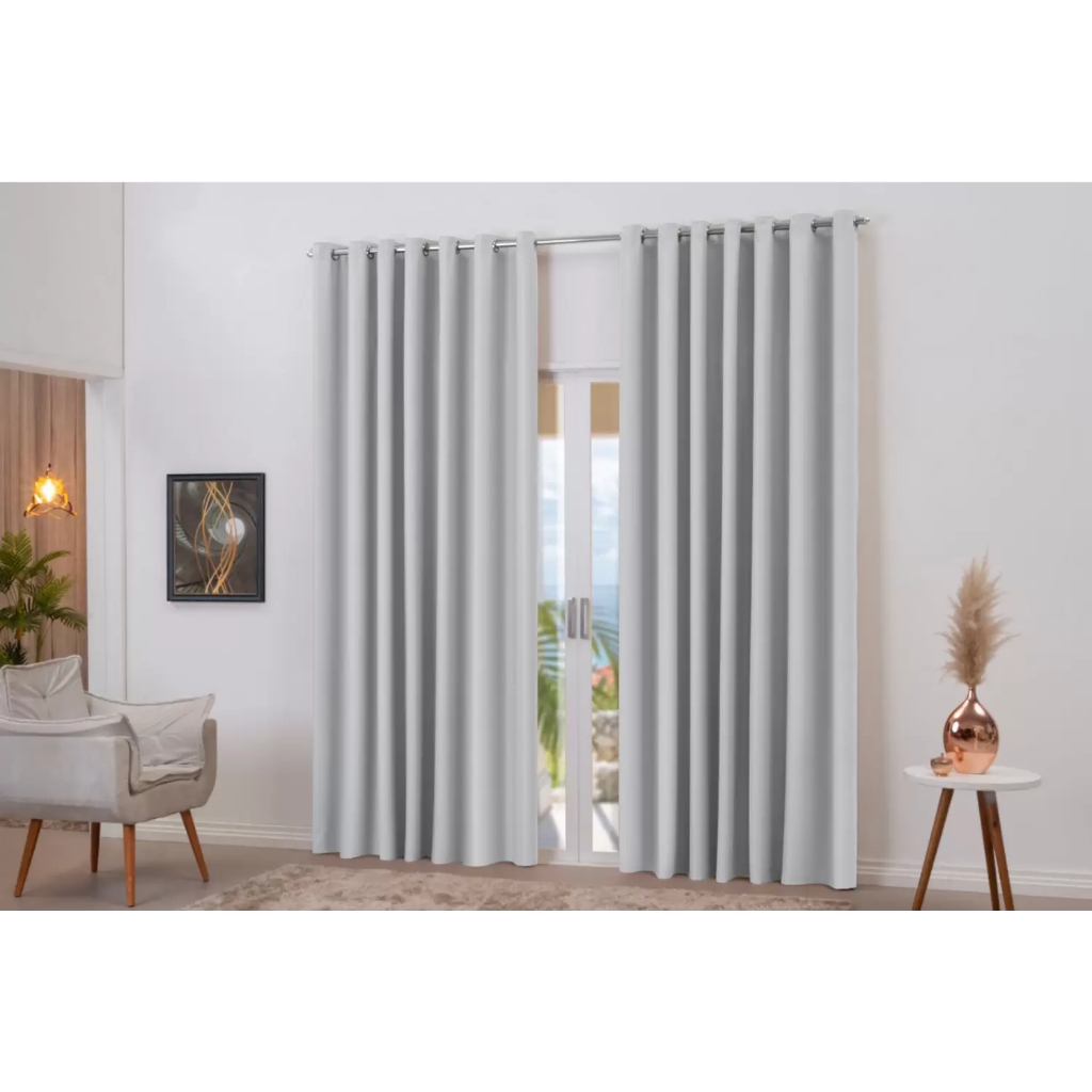 Cortina Blecaute de Tecido Blackout 6 Metros Corta Luz 6,00x2,80 Black-out