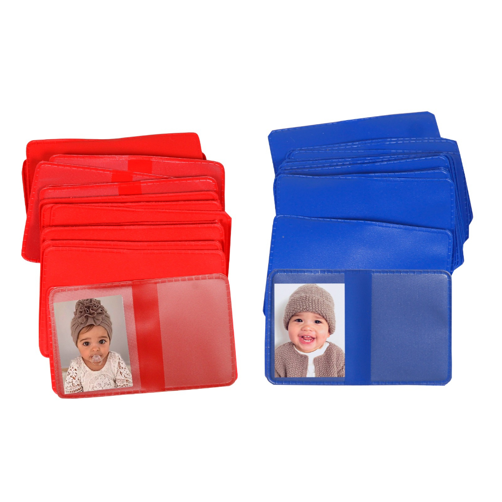 Carteirinhas P/ Fotos 3x4 - (100 Unidades)