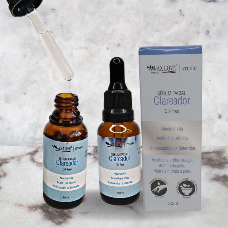 Sérum Facial Clareador - Max Love 30ML