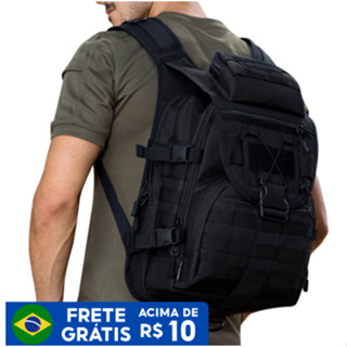 mochila tática 40L - preta