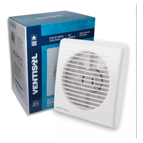 Exaustor De Banheiro Ventilador Ventisol 150mm Bivolt 110v 220v