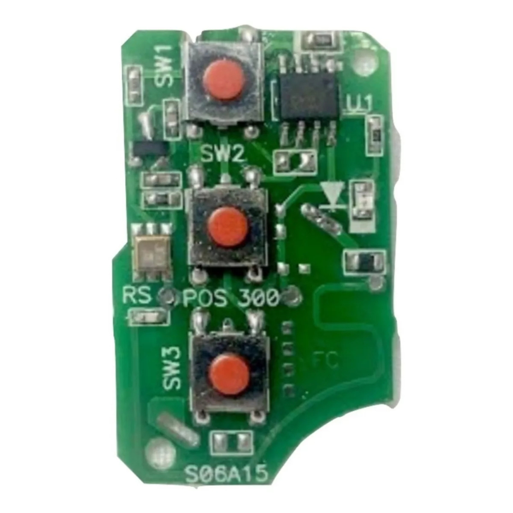 Placa Avulsa Pra Chave Canivete Uso Em Alarme Positron Novo E Antigo Linha 270 A 360