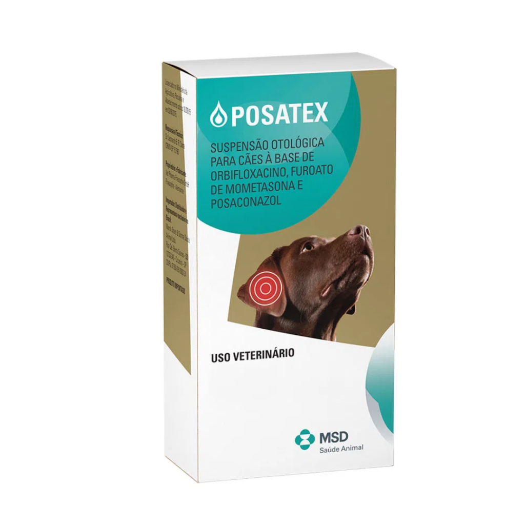 Posatex 17,5ml Cães (15g) - Msd Saúde Animal