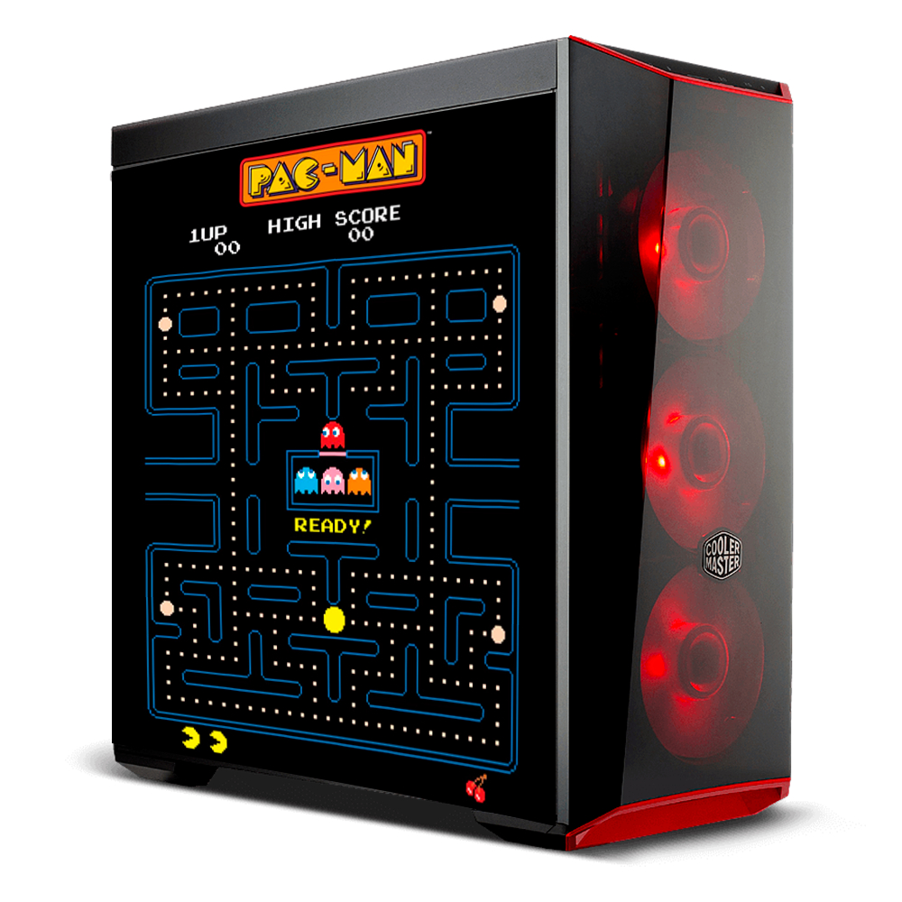 Adesivo Skin Pelicula Gabinete Computador Game Pac-man [cad01] Jogos