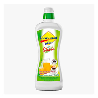 Adoçante Plus com Stevia Liquido 65ml - Lowçucar em Oferta na Shopee