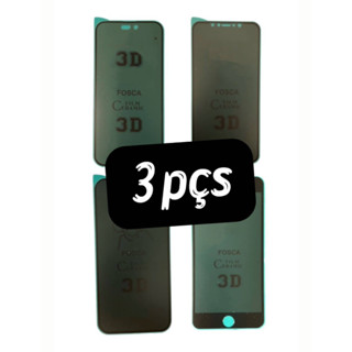 Película Cerâmica Fosca de Privacidade Kit de 3 Películas Iguais iPhone 7 - 8 / 7 Plus - 8 Plus / XR - 11 / X - Xs - 11 Pro/12 Pro/12 Pro Max/13 Pro/13 Pro Max/14 Pro/14 Pro Max