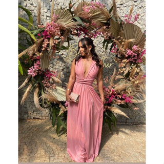 Vestido Multiuso Varias Formas De Usar para Madrinhas de Casamento