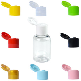 10 Mini Frasco Plástico 30ml Tampa Fliptop Loja e Lembrancinhas