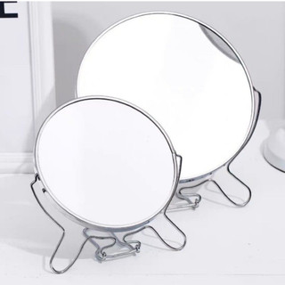 Espelho De Mesa Dupla Face 19CM Com Aumento 3x