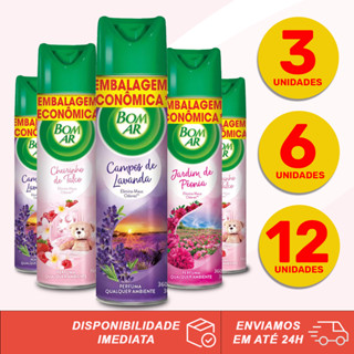 KIT PROMOCIONAL Bom Ar Spray Air Wick Original Aromatizante Ambientes Tira Neutraliza Chei...
