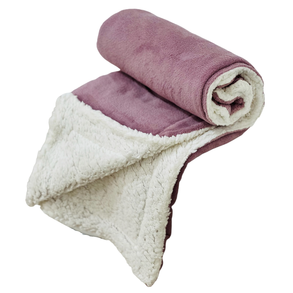 Coberdron Infantil Sherpa Dupla Face - Macio - varias cores