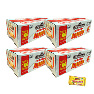 Paçoquinha Rolha Dacolonia 4 caixas 100 unidades Cada em Oferta na Shopee