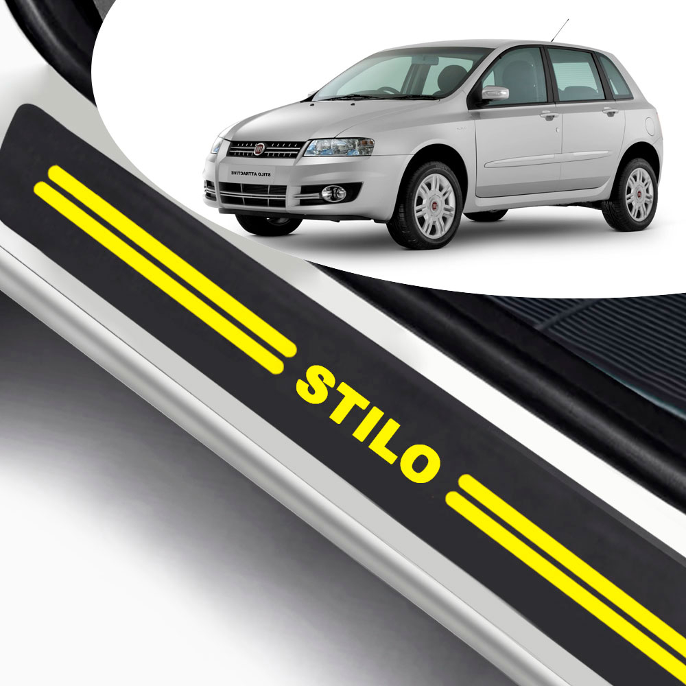 Soleira De Porta UNIVERSAL Fiat Stilo Personalizado PARA CARRO AUTOMOTIVO