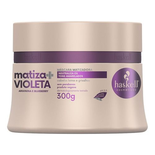 Máscara Matiza Mais Violeta 300g Haskell