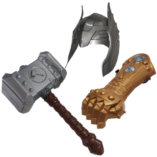 Thor Martelo Mascara Bracelete MEdieval Fantasia Heroi Mitologia Carnaval Festa Brinquedo em Oferta na Shopee