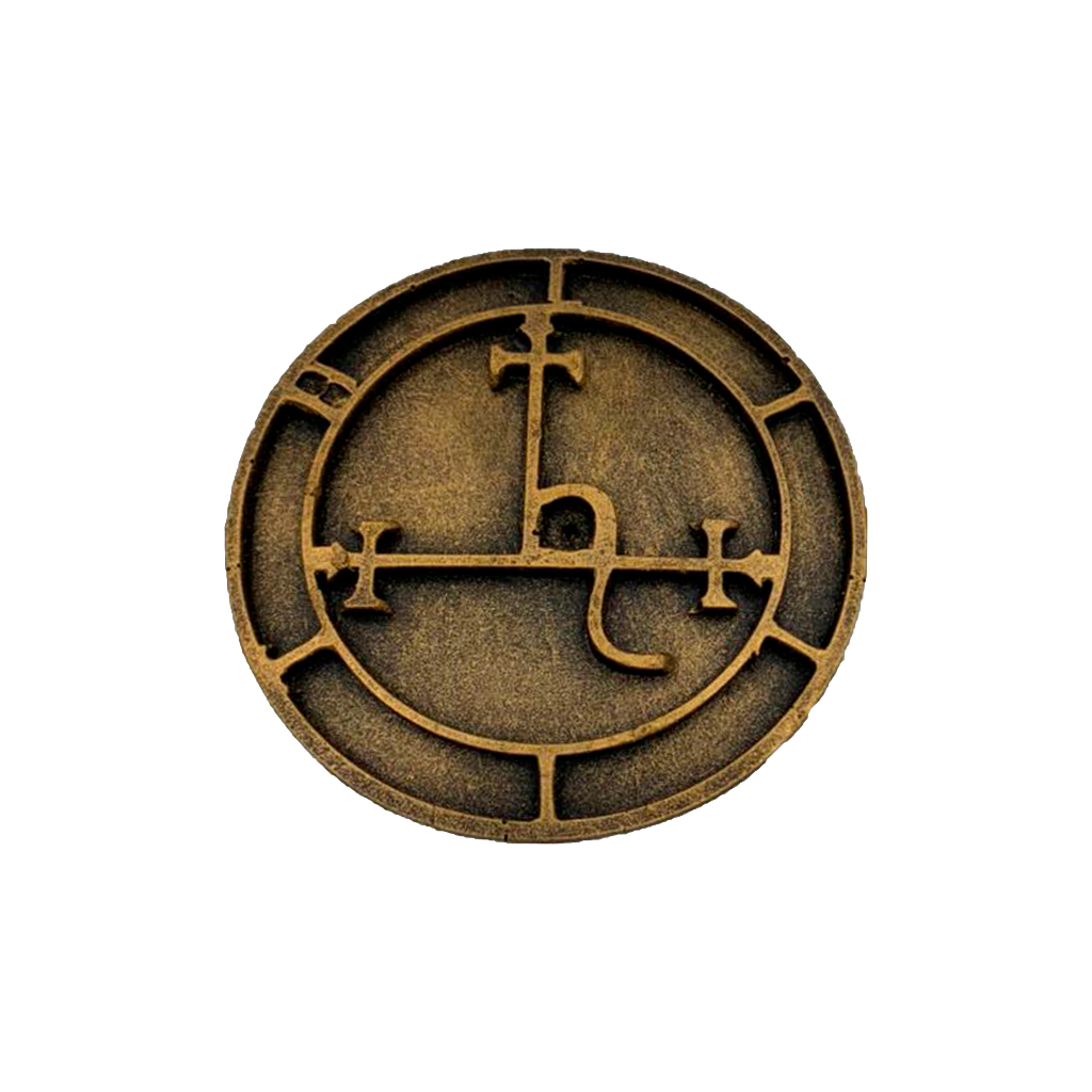 Incensário Sigilo de Lilith 8cm Coleção Simbolos Wiccaa