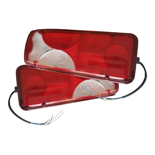 Par Lanterna Traseira Scania D/E 124 S4 S5 Botinha C/chicote ou Plug